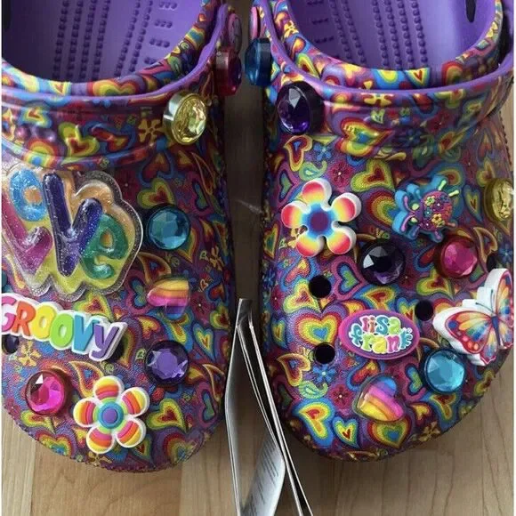 NEW in Box Croc X Lisa Frank Limited Edition Women's 10 - Picture 3 of 9